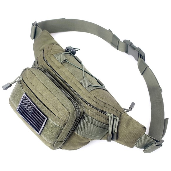 Fanny Pack Military Waist Bag Pack Hip Bum Bag - Picture 7 of 16